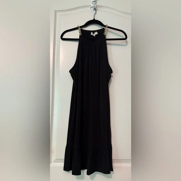 Michael Kors | Dresses | Michael Kors Black Halter Dress | Poshmark